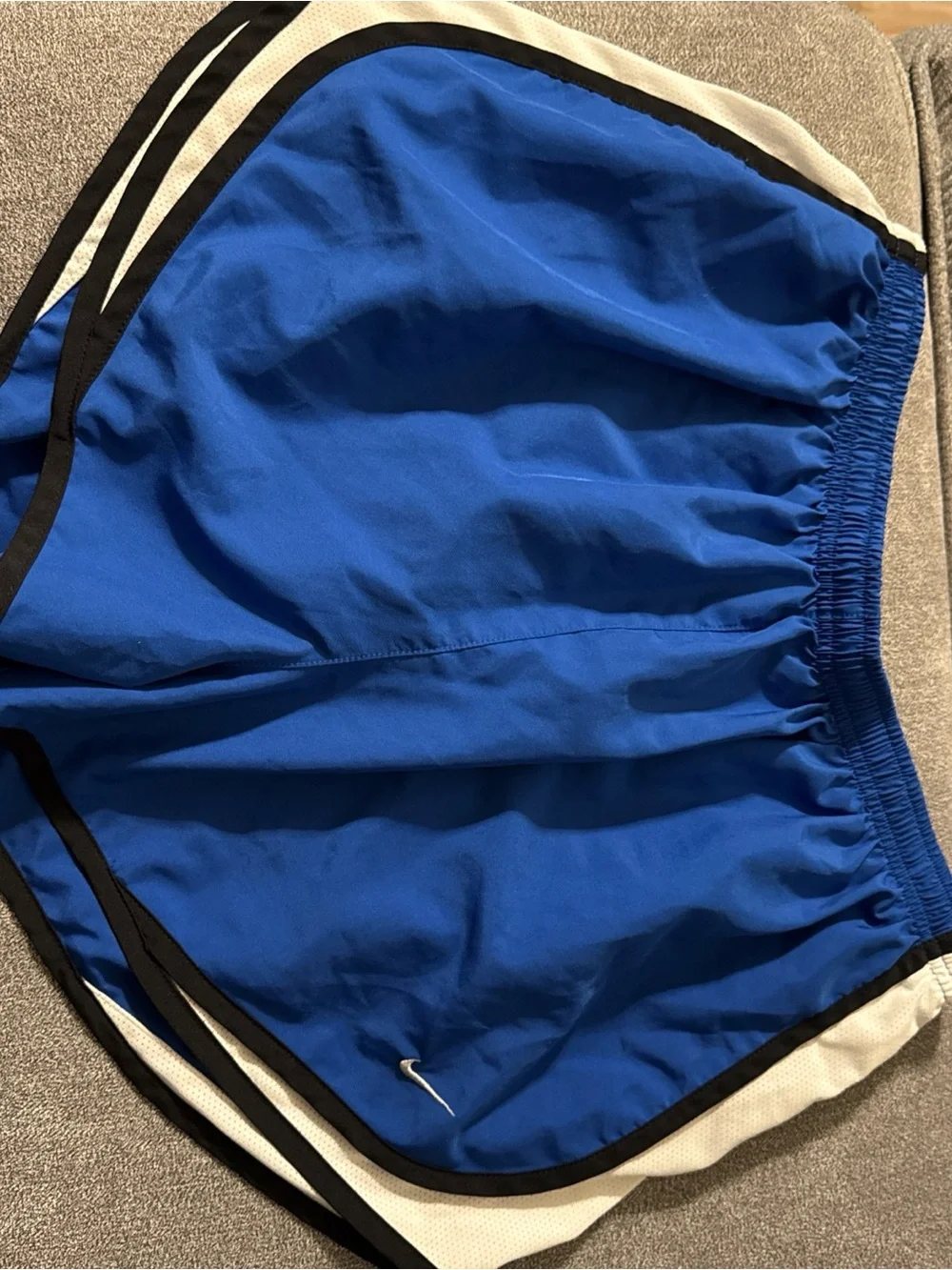 NIKE LOT OF 2 BLUE WOMENS XL RUNNING ATHLETIC SHORTS EUC
